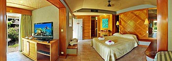 l'Escapade Island Resort Island Bungalow inside