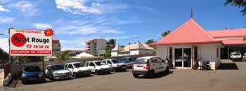 point rouge noumea location voiture