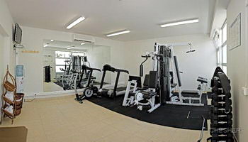 the gym at la promenade hotel noumea