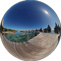 L'Escapade Island Resort broadwalk