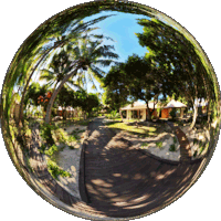 L'Escapade Island Resort Garden views